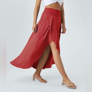 HALARA Coral High-Low Flow Skirt